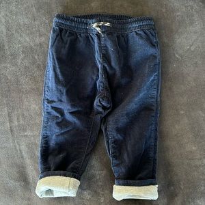 H&M Navy corduroy pants.